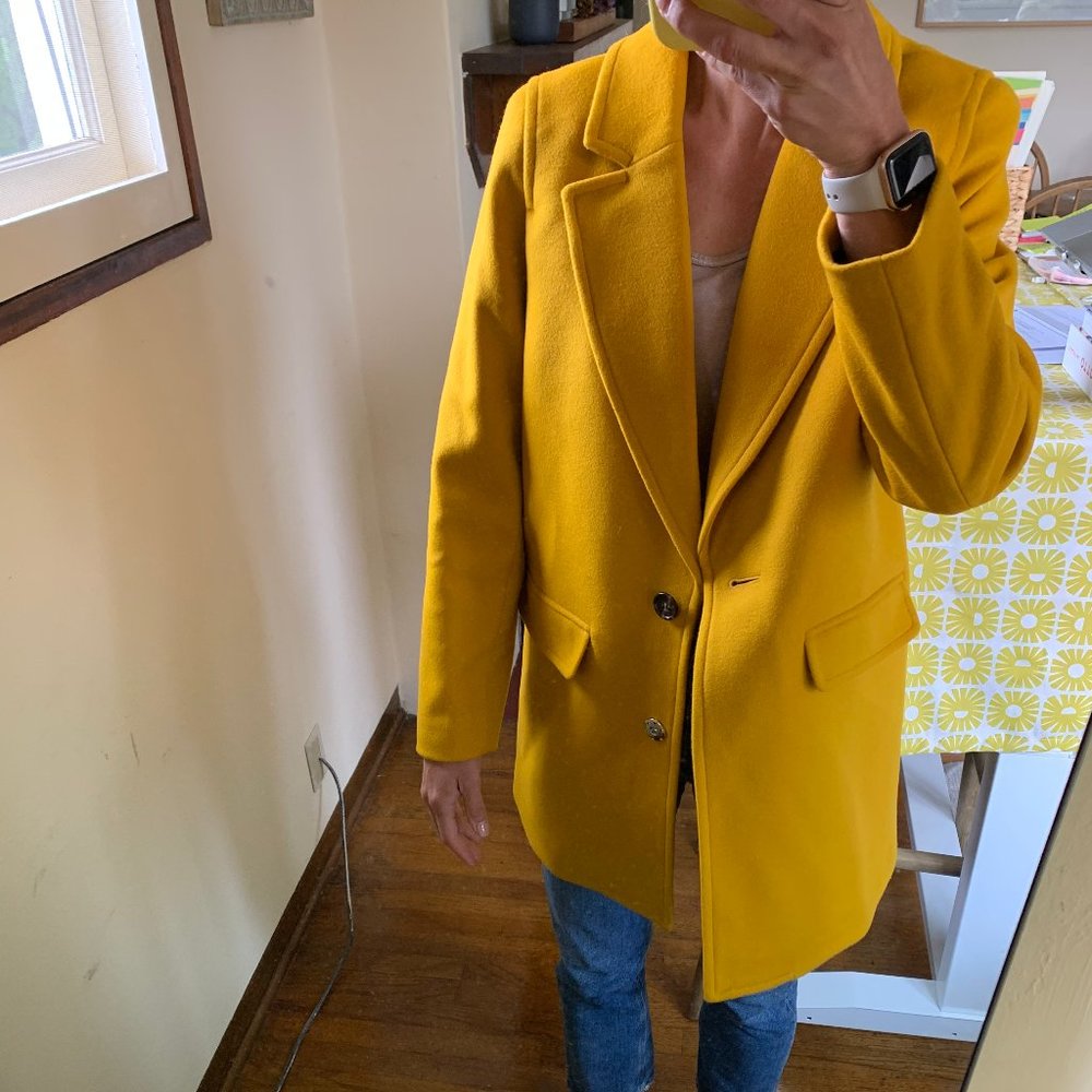 J. Crew Blazer-coat in Italian wool-cashmere